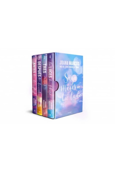ESTUCHE SAGA MESES A TU LADO (EDICIÓN ESTUCHE CON LAS 4 NOVELAS)