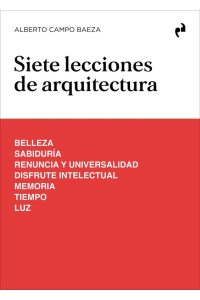 SIETE LECCIONES DE ARQUITECTURA