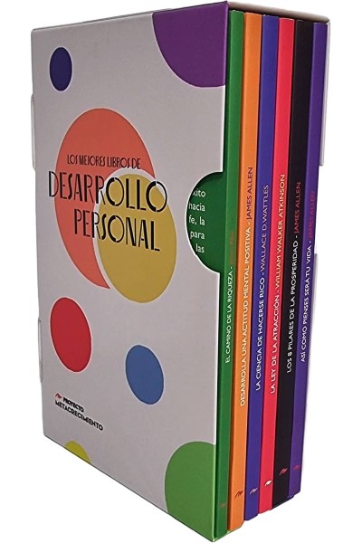 ESTUCHE LOS MEJORES LIBROS DE DESARROLLO PERSONAL (6 TOMOS)