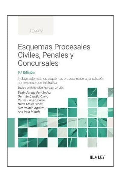ESQUEMAS PROCESALES CIVILES PENALES Y CONCURSALES 9ª EDICION