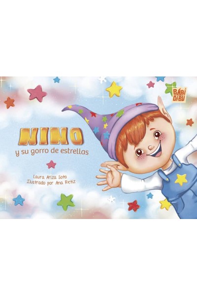 NINO Y SU GORRO DE ESTRELLAS