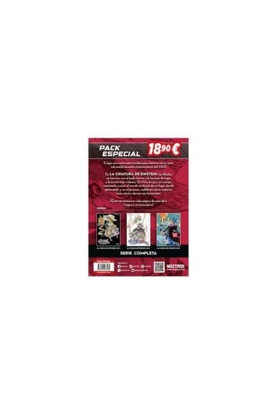 LA CRIATURA DE EINSTEIN (PACK ESPECIAL)