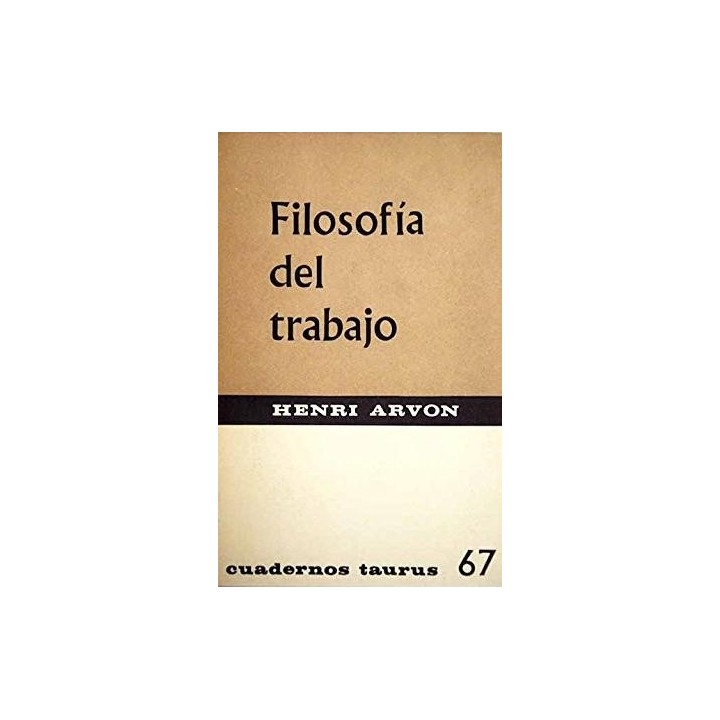 Filosofía del trabajo