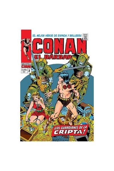 BIBLIOTECA CONAN. CONAN EL BARBARO 02
