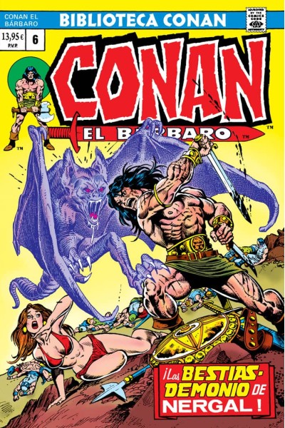 BIBLIOTECA CONAN EL BÁRBARO 6. 1973-74: CONAN THE BARBARIAN 29-34 USA