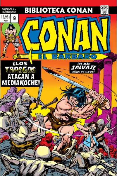 BIBLIOTECA CONAN EL BARBARO 9. 1975