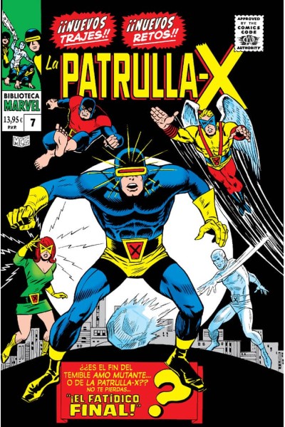 BIBLIOTECA MARVEL LA PATRULLA-X 7. 1967-68: THE X-MEN 36-40, NOT BRAND ECHH 4, 8 USA
