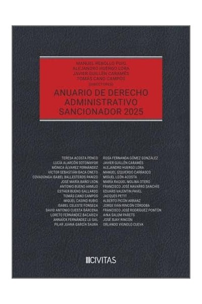 ANUARIO DE DERECHO ADMINISTRATIVO SANCIONADOR 2025