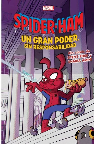 MARVEL SCHOLASTIC SPIDER-HAM. RECOCHINEO EL HOLLYWOOD