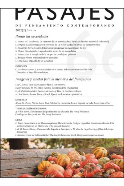 PENSAR LAS NECESIDADES / IMÁGENES Y VIÑETAS PARA LA MEMORIA DEL FRANQUISMO