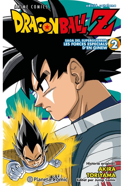 BOLA DE DRAC Z ANIME COMICS FORCES ESPECIALS GINEW Nº 02/06