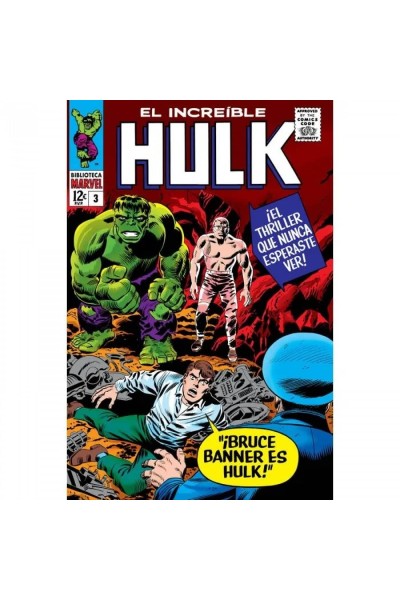 BIBLIOTECA MARVEL. EL INCREIBLE HULK 03