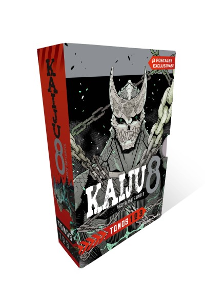 SHONEN STARTER SET KAIJU 8 Nº 1+2+3