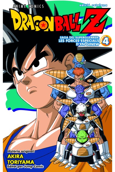 BOLA DE DRAC Z ANIME COMICS FORCES ESPECIALS GINEW Nº 04/06