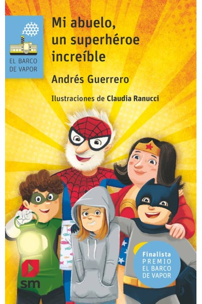 AZUL;MI ABUELO ES UN SUPERHEROE