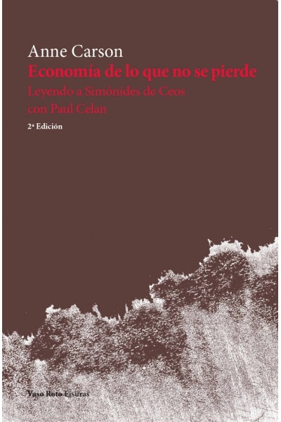 ECONOMÍA DE LO QUE NO SE PIERDE