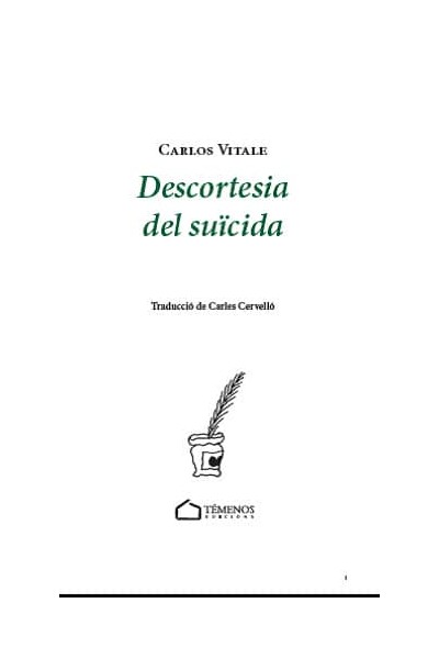 DESCORTESIA DEL SUÏCIDA