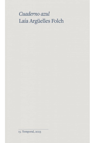 CUADERNO AZUL