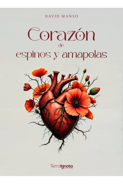 CORAZON DE ESPINOS Y AMAPOLAS