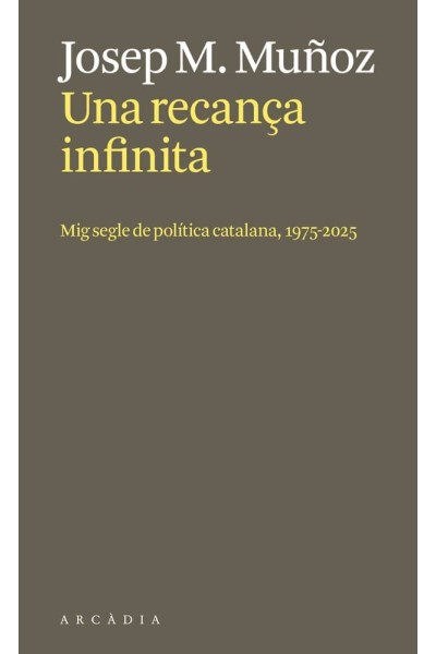 UNA RECANÇA INFINITA MIG SEGLE DE POLITICA CATALANA 1975 202