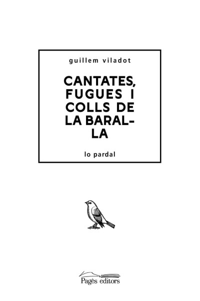 CANTATES, FUGUES I COLLS DE LA BARALLA