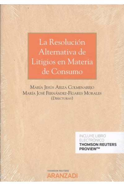 RESOLUCIÓN ALTERNATIVA DE LITIGIOS EN MATERIA DE CONSUMO