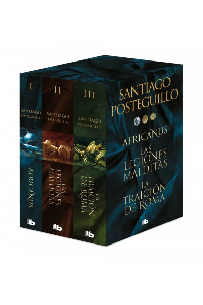 TRILOGÍA AFRICANUS (EDICIÓN PACK CON: EL HIJO DEL CONSUL # LAS LEGIONES MALDITAS # LA TRAICIÓN DE ROMA)