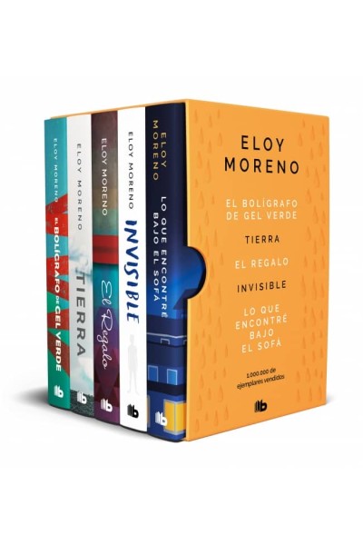 ELOY MORENO (ESTUCHE CON: EL BOLÍGRAFO DE GEL VERDE # TIERRA # EL REGALO # INVIS