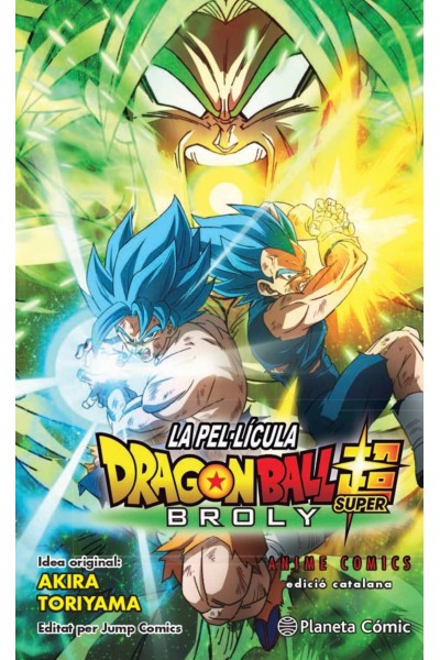 BOLA DE DRAC SUPER BROLY ANIME COMIC