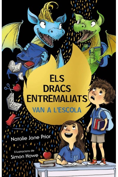 ELS DRACS ENTREMALIATS, 2. ELS DRACS ENTREMALIATS VAN A L'ESCOLA