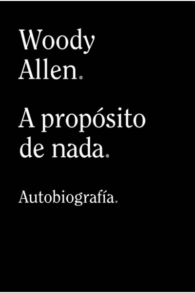 A PROPÓSITO DE NADA
