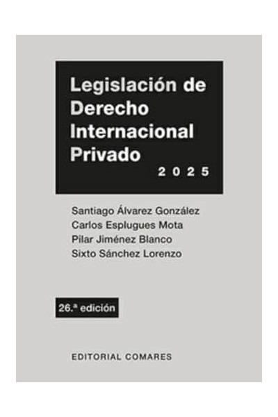 LEGISLACIÓN DE DERECHO INTERNACIONAL PRIVADO