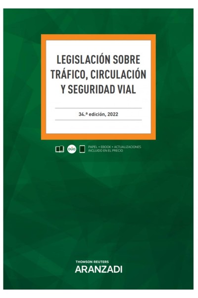 LEGISLACIÓN SOBRE TRÁFICO, CIRCULACIÓN Y SEGURIDAD VIAL (PAPEL + E-BOOK)