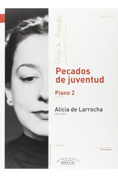 PECADOS DE JUVENTUD. PIANO 2