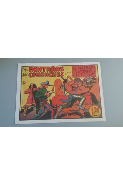 EL PEQUEÑO LUCHADOR 10: En las montañas de los comanches. Edición facsímil