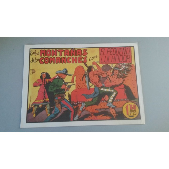 EL PEQUEÑO LUCHADOR 10: En las montañas de los comanches. Edición facsímil