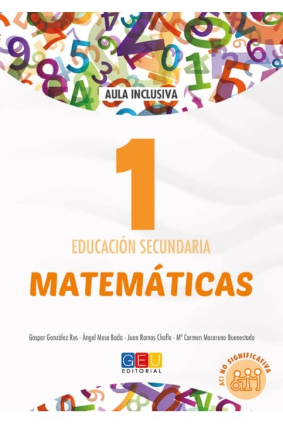 MATEMATICAS 1.EDUCACION SECUNDARIA. ACI NO SIGNIFICATIVA