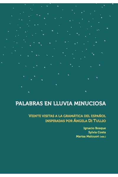 PALABRAS EN LLUVIA MINUCIOSA