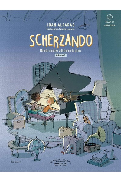 SCHERZANDO. MÉTODO CREATIVO Y DINÁMICO DE PIANO
