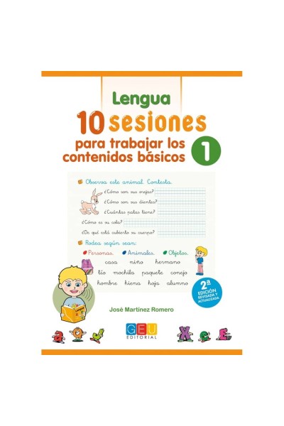 10 SESIONES PARA TRABAJAR LOS CONTENIDO BÁSICOS : LENGUA Y MATEMÁTICAS 1