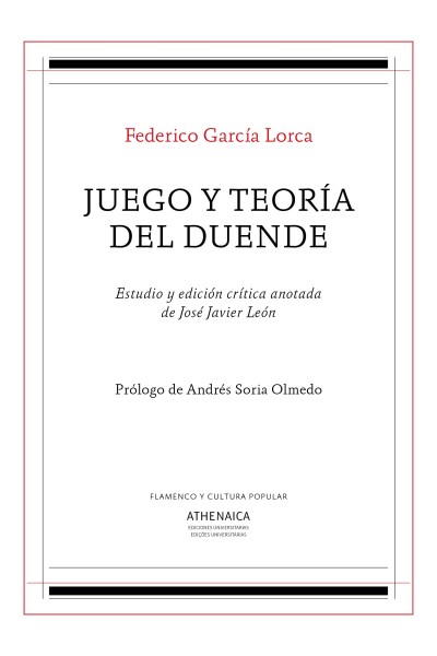 JUEGO Y TEORÍA DEL DUENDE