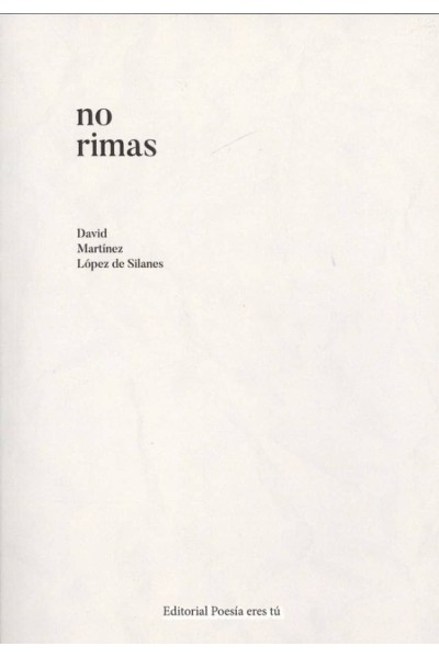 NO RIMAS