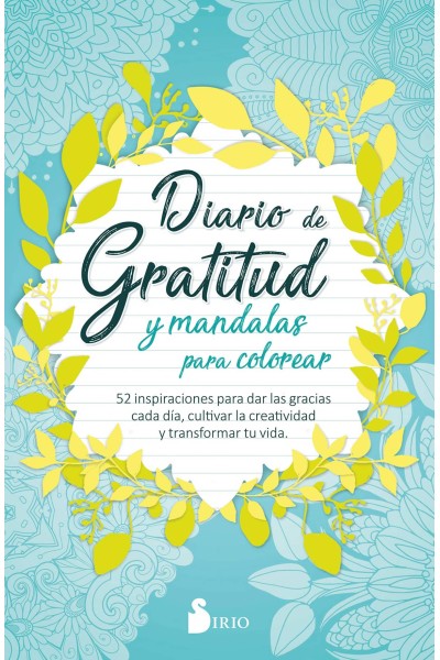 DIARIO DE GRATITUD Y MANDALAS PARA COLOREAR