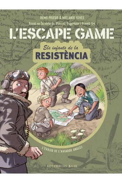ESCAPE GAME. INFANTS DE LA RESISTÈNCIA . L'EVASIÓ DE L'AVIADOR ANGLÈS
