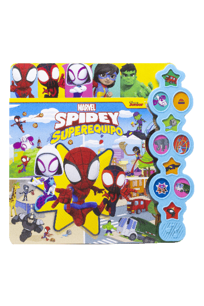 SPIDEY Y SU SUPEREQUIPO. LIBRO CON 10 SONIDOS