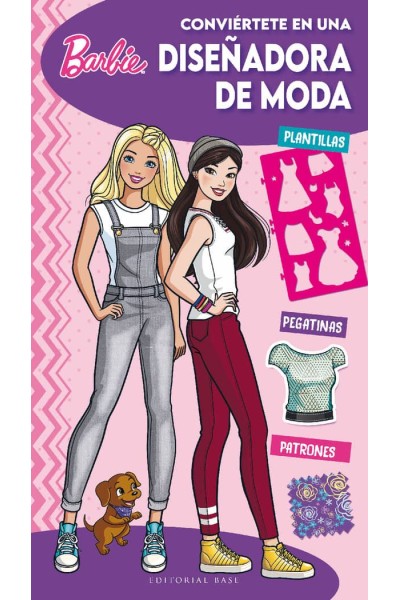 BARBIE CONVIERTETE EN UNA DISEÑADORA DE MODA VIOLETA