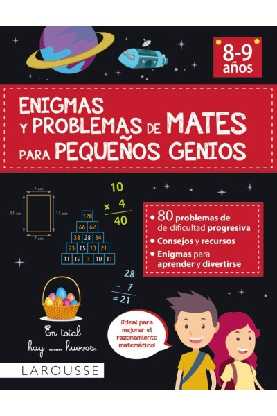 ENIGMAS Y PROBLEMAS DE MATES PARA PEQUEÑOS GENIOS (8-9 AÑOS)