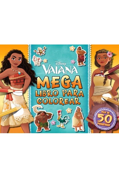 VAIANA. MEGALIBRO PARA COLOREAR