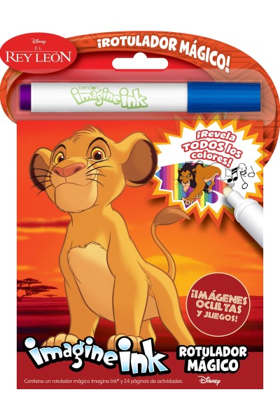 EL REY LEÓN. ROTULADOR MÁGICO