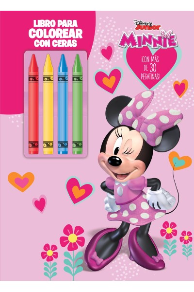 MINNIE. LIBRO PARA COLOREAR CON CERAS 2